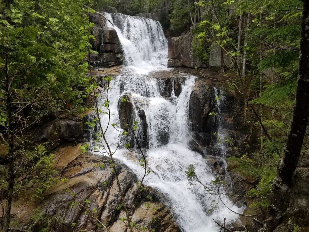 Katahdin Stream Falls in Baxter State Park, Maine.