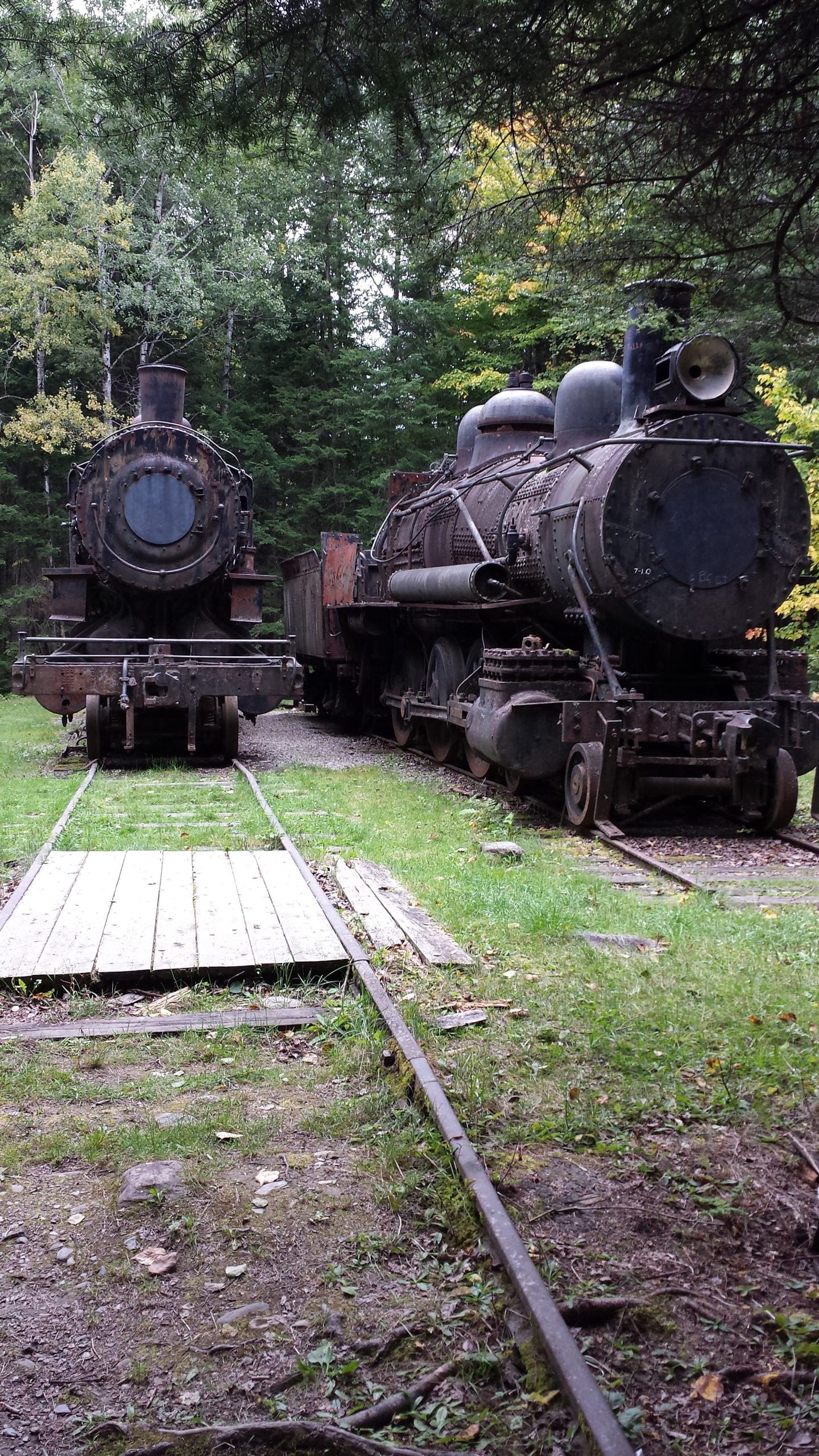 Find the Abandoned Locomotives in the North Maine Woods