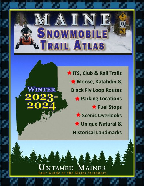 2022 2023 Maine Snowmobile Trail Map Atlas