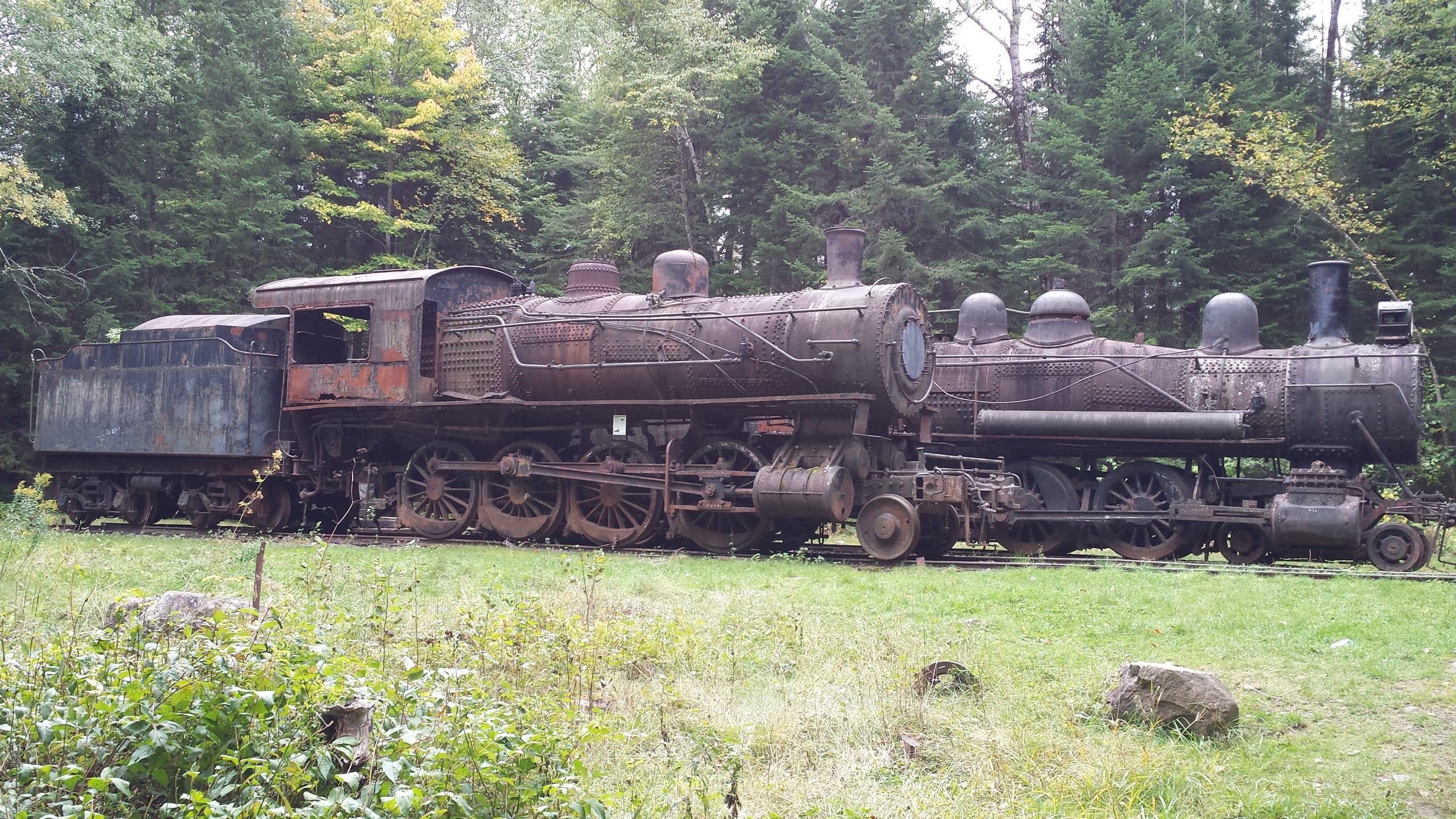 How to find the Abandoned Locomotives of the Eagle Lake & West Branch Railroad in the Northern Maine Woods