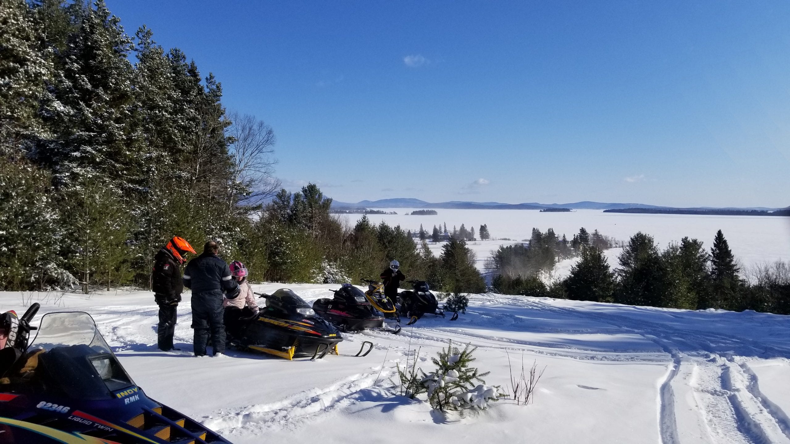 Snowmobile Maine’s Moose Loop Trail
