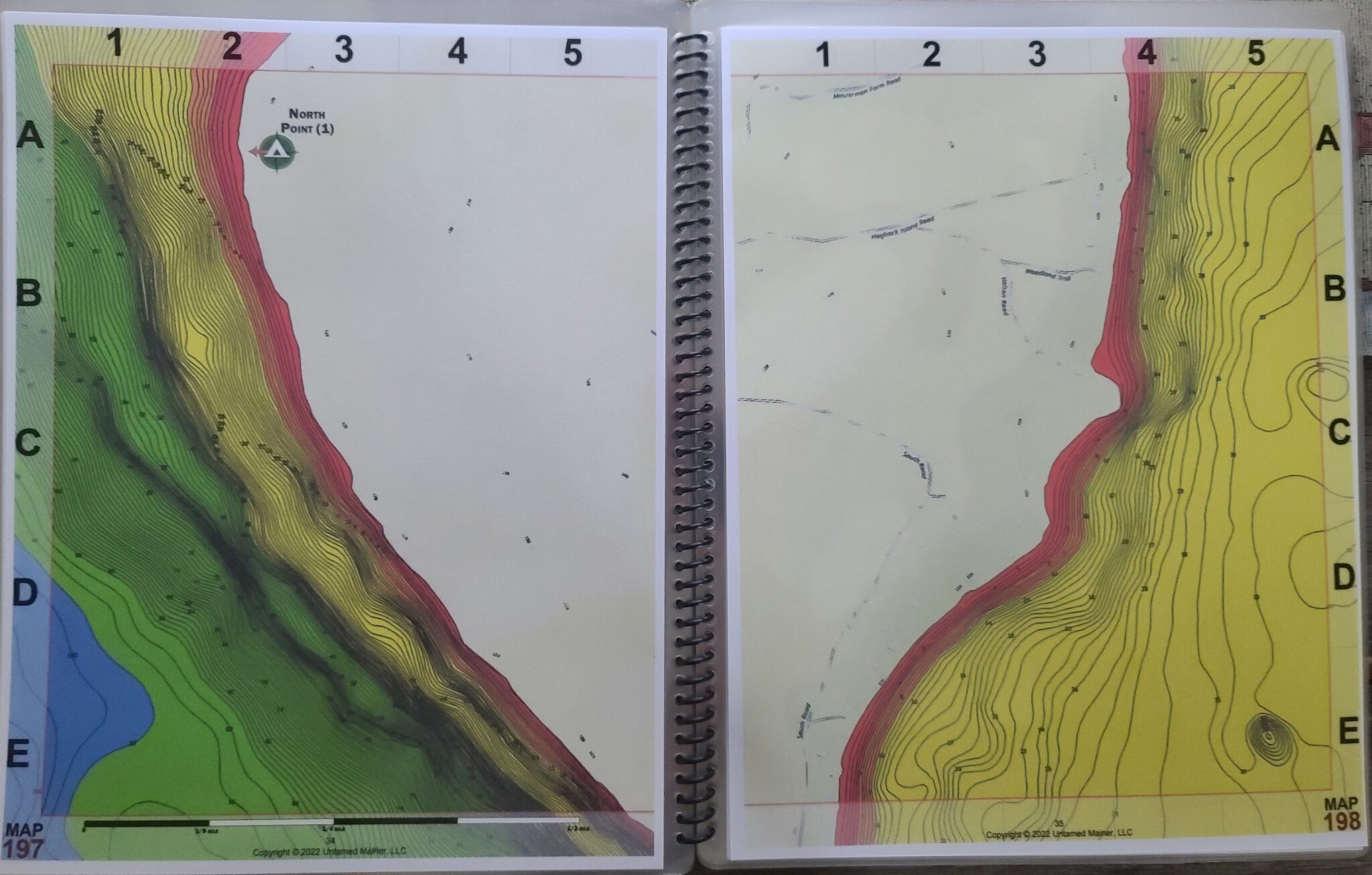Moosehead Lake Depth Maps » UNTAMED Mainer
