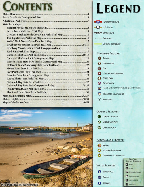 Adventure Guide to the Maine Coast Contents